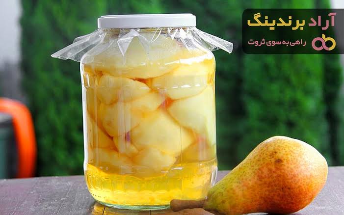 تصویر 1 از شرایط فروش کمپوت گلابی 420 گرمی + قیمت ویژه شرایطی